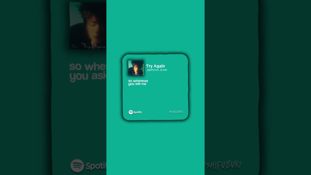 jaehyun, d.ear - try again (english version) #sushifubuki