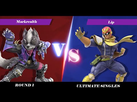 Top Blastzone 10 Round 1 - Markrealth (Wolf) VS. Lip (Captain Falcon) - SSBU