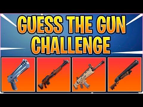 Guess The GUN Sound In Fortnite Battle Royale! Fortnite Quiz/Challenge