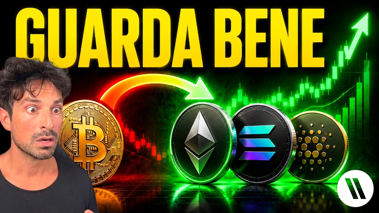 BITCOIN, CRYPTO: HO NOTATO UNA COSA MOLTO INTERESSANTE (GUARDA BENE...)