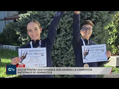SUCCESS FOR SCM DUNĂREA 2020 GIURGIU AT THE NATIONAL GYMNASTICS COMPETITION