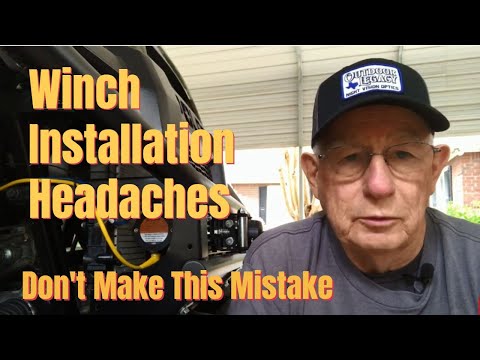 Polaris Ranger 570 Winch Installation Problems!!!