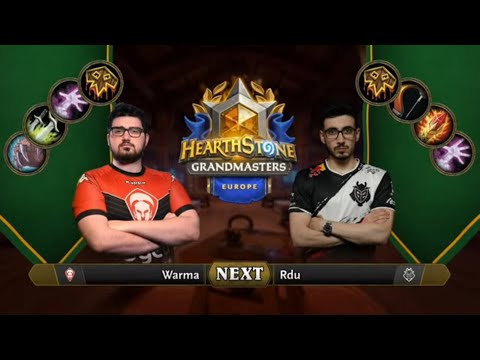 Warma vs Rdu | 2021 Hearthstone Grandmasters Europe | Top 8 | Season 2 | Week 2