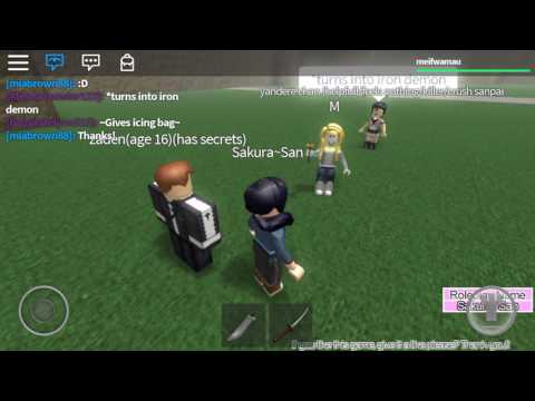 Yandere Roleplay Season 1 Episode 1: Demons and Iron fists