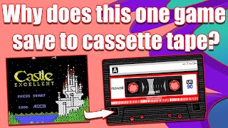 NES games that do weird things with tapes
