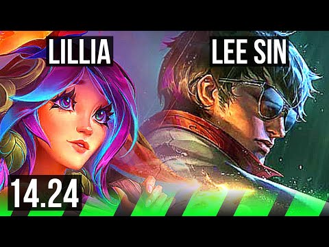 LILLIA vs LEE SIN (JGL) | VN Challenger | 14.24