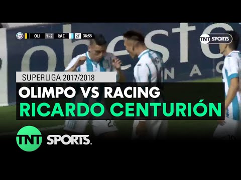 Ricardo Centurión (1-2) Olimpo vs Racing | Fecha 15 - Superliga Argentina 2017/2018