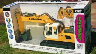 JAMARA Liebherr RC excavator unboxing!
