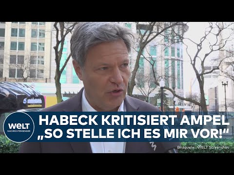 REISE IN USA: Ampel vor Zerreißprobe? Kritik an Kurs! Robert Habeck im Interview I EXKLUSIV