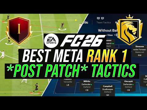 *Post Patch* Top 3 META FORMATIONS After the Goalkeeper Nerf - FC 26
