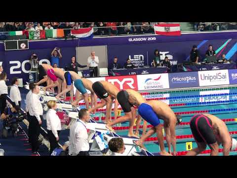 Vlad Morozov - 50 free final - Europeans (12/6/19)