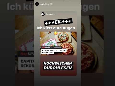 Capital Bra stellt Pizza Rekord auf 😳😳😳 / Feat. mit Kool Savas ❤️🙏