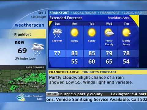 Weatherscan - 9/5/2021 12:15pm
