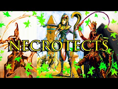 Necrotect Lore Explained & Explored [Tomb Kings Faction] Warhammer + Total War + Age Of Sigmar (AOS)
