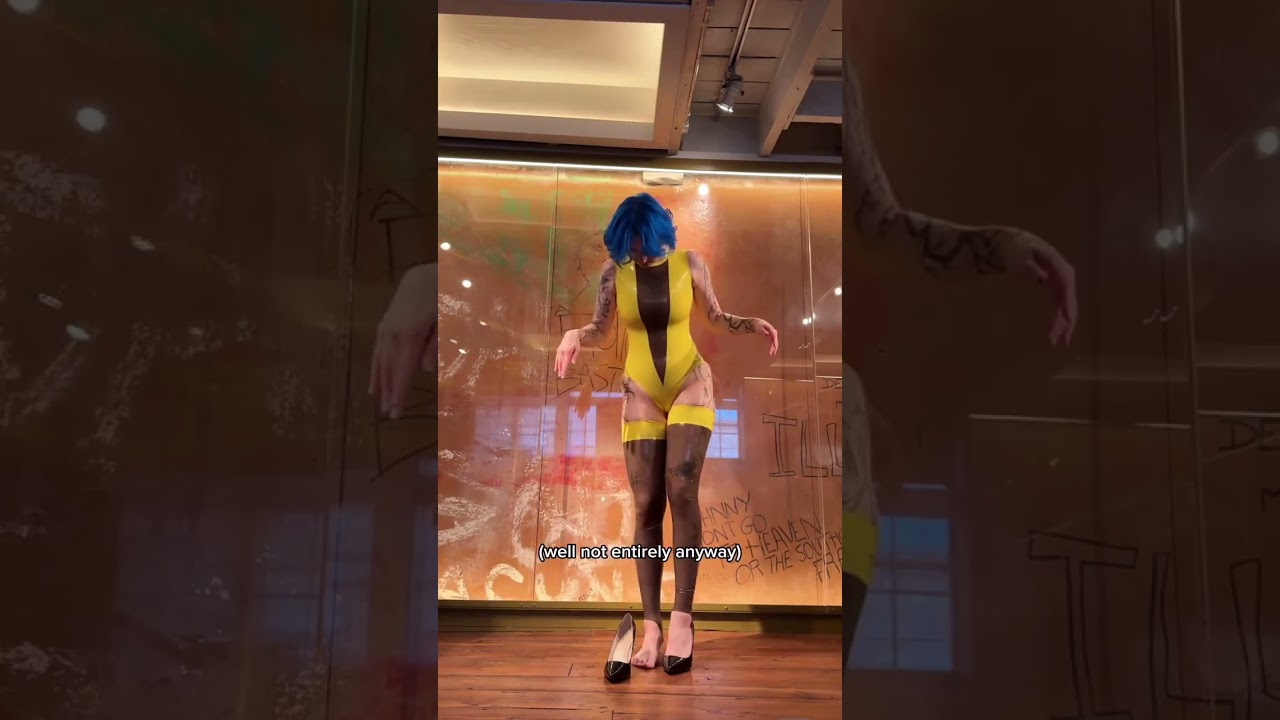 my first time with colourful latex :D