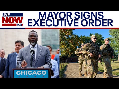 Video | Chicago Mayor signs order to resist National Guard deployment