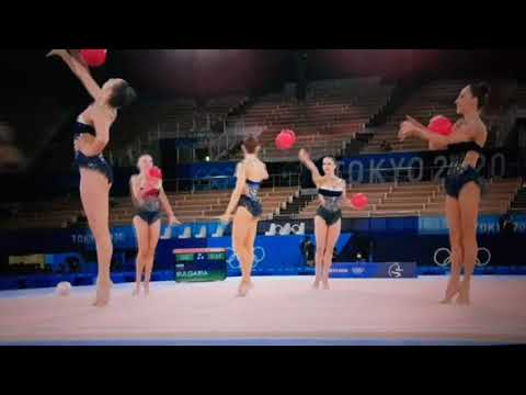 Bulgaria 5 Balls AA Final - Olympic Games Tokyo 2020 #tokyo2020 #rhythmicgymnastics #bulgaria