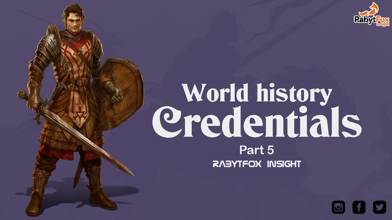 World History Credentials - PART 5