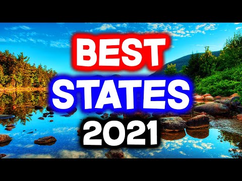 Top 10 BEST STATES to Live in America for 2021