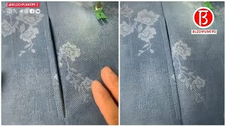 How to make side seam pockets Full Video Tutorial