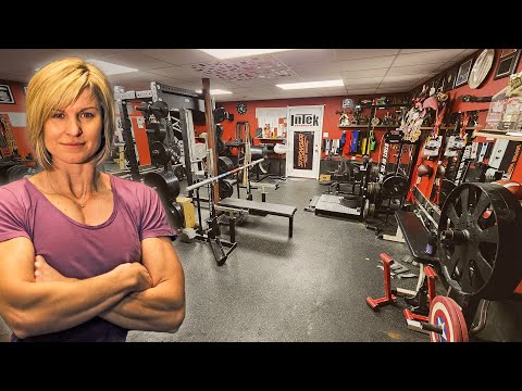 HARDCORE HOME GYMS Ep. 7 - THOMPSON'S GYM with Jen Thompson