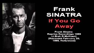 Frank SINATRA   If You Go Away Reprise Recordings 1969