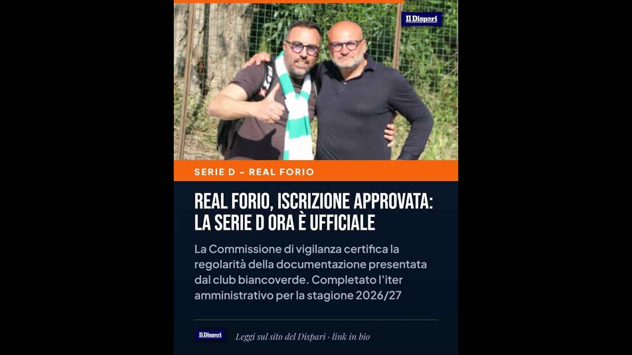 Real Forio, iscrizione approvata: la Serie D ora è ufficiale