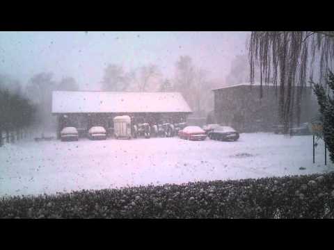 Kan man kalla detta ymnigt snöfall