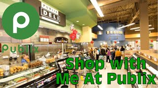 Grocery Shop With Me At Publix | Food Shopping At An American Supermarket | In 4K 60 FPS