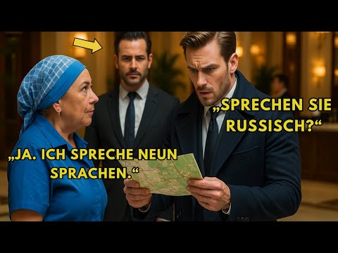 CEO hears cleaning lady speaking 9 languages ​​– what he then does shocks everyone in the office