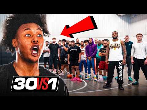 Youtube Hooper vs 30 Regular Hoopers...