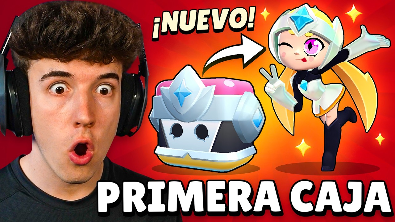 ME TOCA a STARR NOVA en LA PRIMERA CAJA QUE ABRO | NUEVA BRAWLER de BRAWL STARS