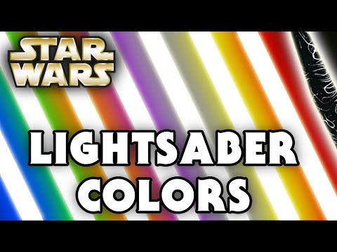 All Lightsaber Color Meanings - Star Wars Explained Video