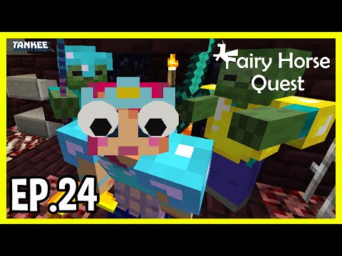 DUNGEON OF DOOM! | Tankee's Minecraft Fairy Horse Quest - Episode 24