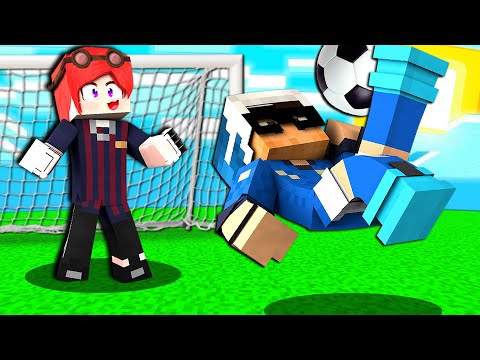 GIOCO A CALCIO CON I MIEI AMICI SU MINECRAFT - ITA
