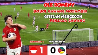 Download lagu Ole Romeny Cetak Gol Tunggal Yang Memastikan Kemenangan Timnas Indonesia Atas Mozambik di GBK mp3