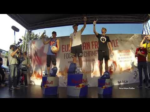 European Championship 2015 Tobias Becs vs Maarten v Luit / Freestyle Football