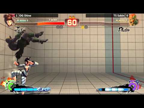 USF4 @ NLBC #137 - OG Shine vs TS Sabin [720p/60fps]