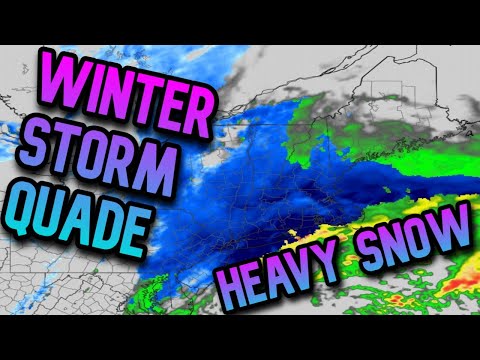 Major Winter Storm Quade to Bring Heavy Snow from Georgia to Maine - Dangerous Conditions