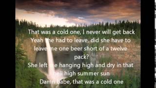 Eric Church Cold One Lyrics