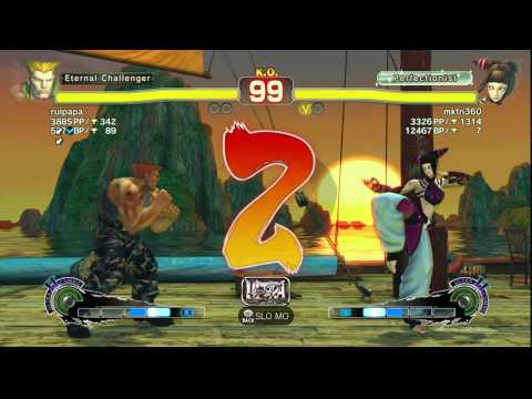 USFIV~ Juri (mktn360) vs.  Guile (ruipapa) HD