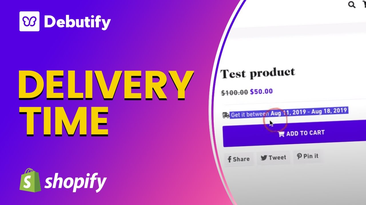 Delivery time