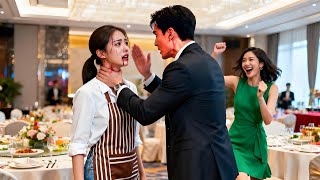 Hij bedroog haar; zij confronteerde hem, kreeg een klap. Ze raakte wanhopig en trouwde met een CEO. Haar ex had spijt.