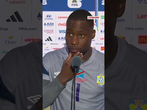 🇨🇩🔥 Lionel Mpasi fier de l’image affichée par la RD Congo face au Portugal ! #coupedumonde #football