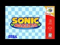 Options And Extras Menu Sonic Mega Collection For Nintendo 64