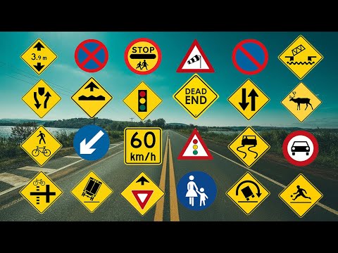 Top 60 Road Signs That Appear on Every DMV Test (2026)