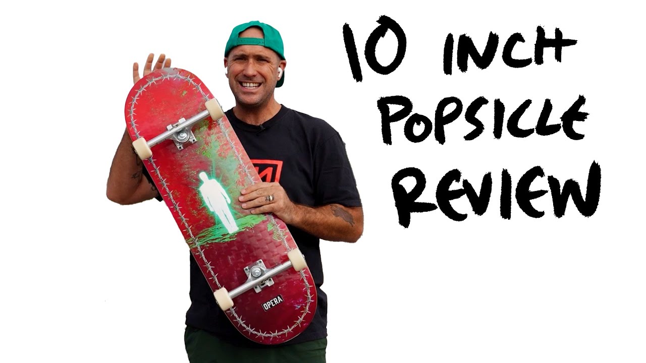 Super skateable wide board! Opera Skateboards 10 inch Review w Andrew Cannon