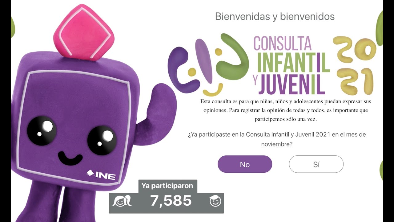 Conoce los pasos para participar en la Consulta Infantil y Juvenil 2021