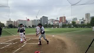 #草野球 #錦糸公園ものまねプロ野球 対 #ブラックルシアンズ