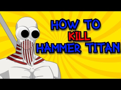 How to Kill WAR HAMMER TITAN - Attack On Quest